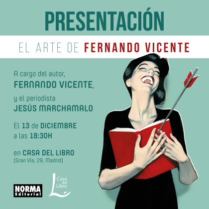 Presentación de EL ARTE DE FERNANDO VICENTE en Madrid