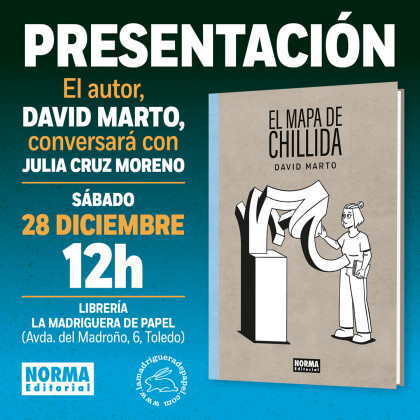 Presentación y sesión de firmas de 'El mapa de Chillida' en Toledo