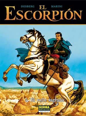 EL ESCORPIÓN 05. EL VALLE SAGRADO (CARTONÉ)